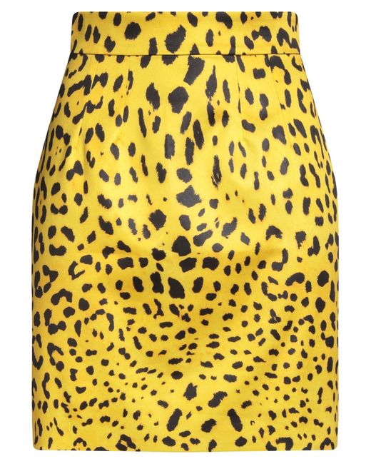Dolce & Gabbana Yellow Minirock