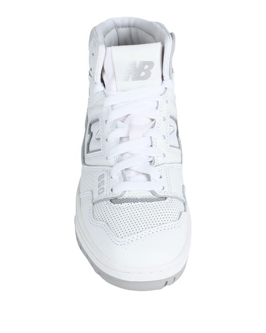 New Balance White Trainers