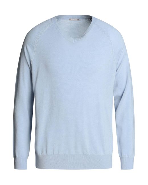 Hemisphere Blue Sweater for men
