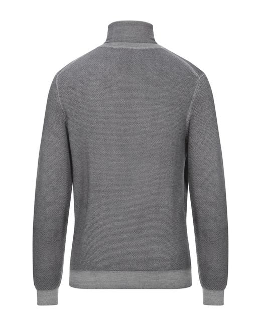 Sun 68 Gray Turtleneck for men
