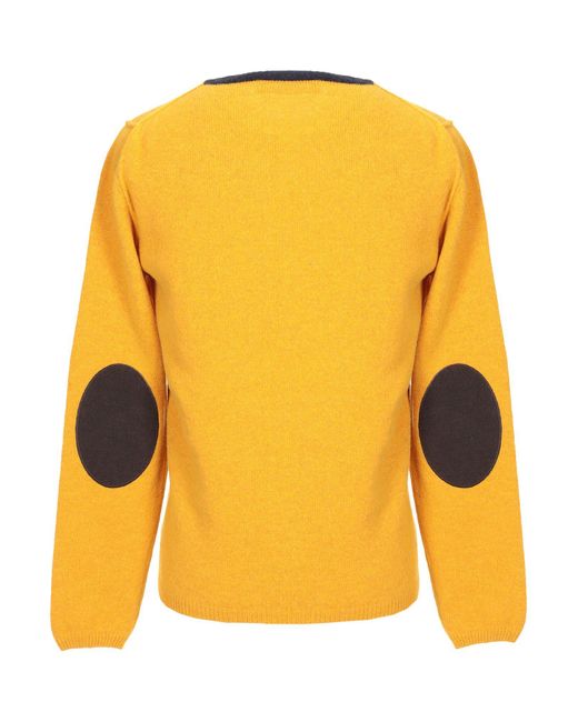 yellow fred perry jumper