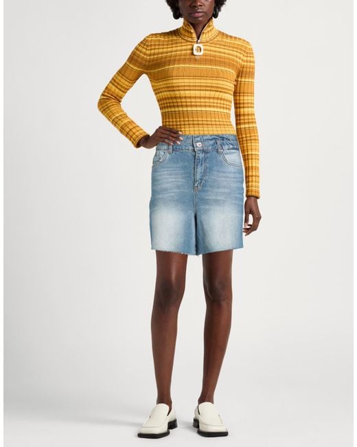 Fracomina Blue Denim Shorts