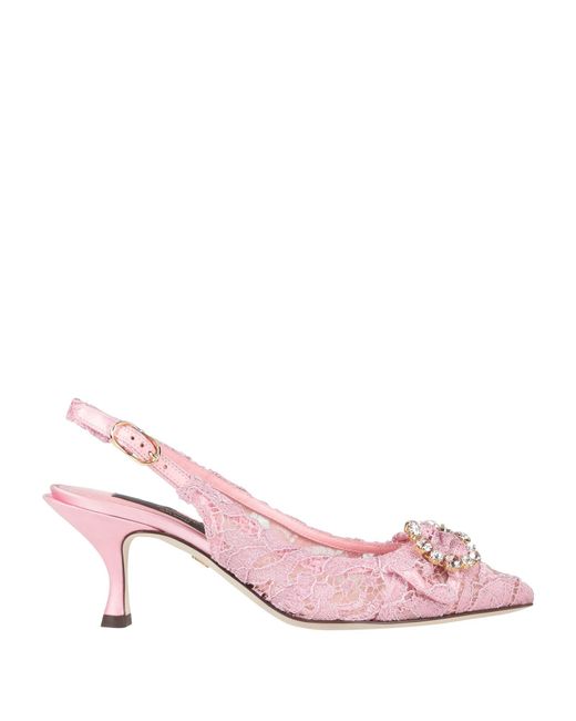Dolce & Gabbana Pink Pumps