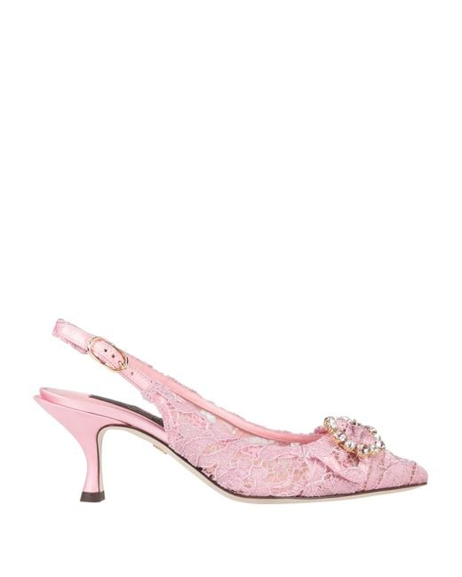 Zapatos de salón Dolce & Gabbana de color Pink