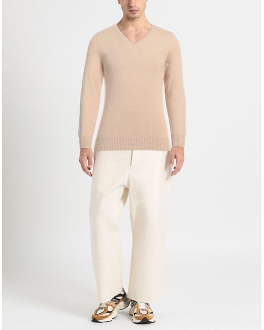 Pullover di Drumohr in Natural da Uomo