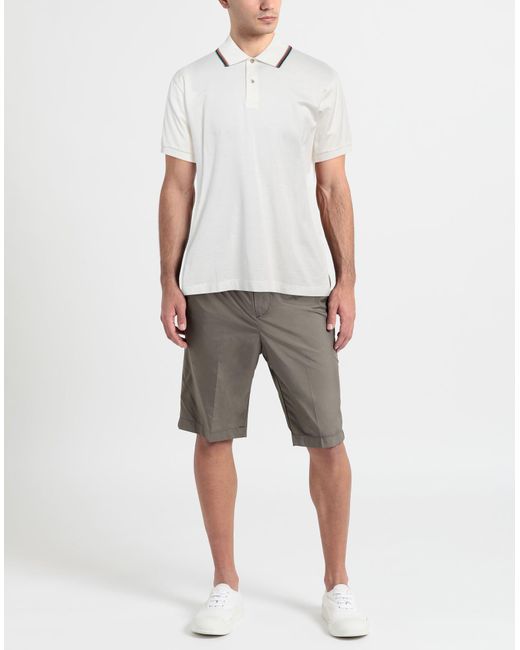 Paul Smith White Polo Shirt for men
