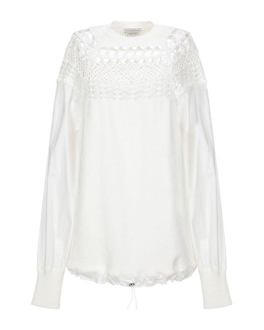 Ballantyne White Pullover