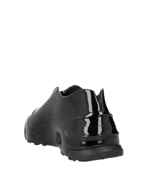 Givenchy Black Laceless Shiny Rubber Sneaker for men
