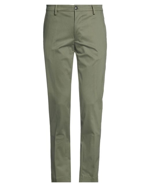 Liu Jo Green Military Pants Cotton, Elastane for men