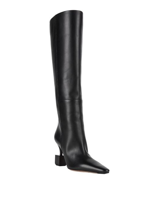 Jacquemus Black Boot Leather