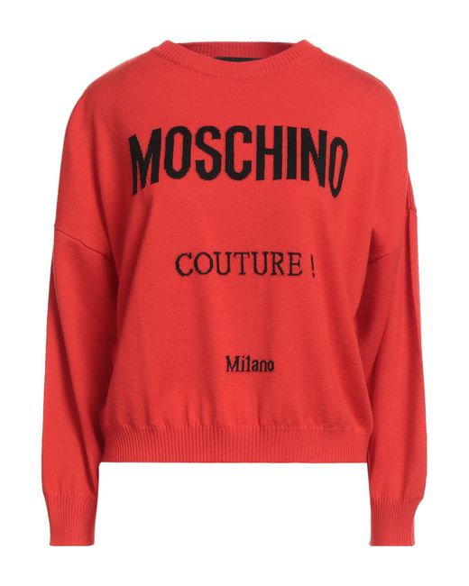 Pullover di Moschino in Red