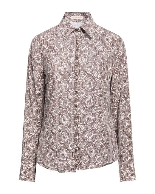 Camicettasnob Brown Shirt