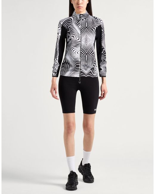 EA7 Black Sweatshirt Polyester, Elastane