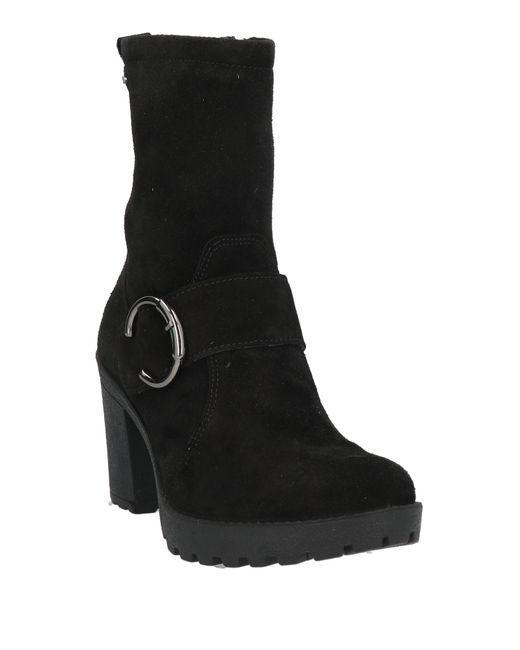 Igi&co Black Ankle Boots Leather