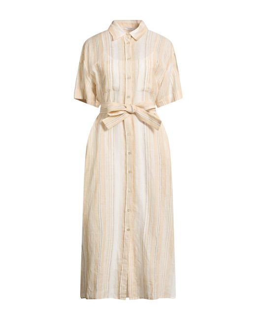 Peserico Natural Midi Dresses
