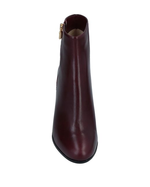 michael kors purple boots