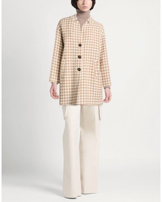 White Wise Natural Coat Polyester
