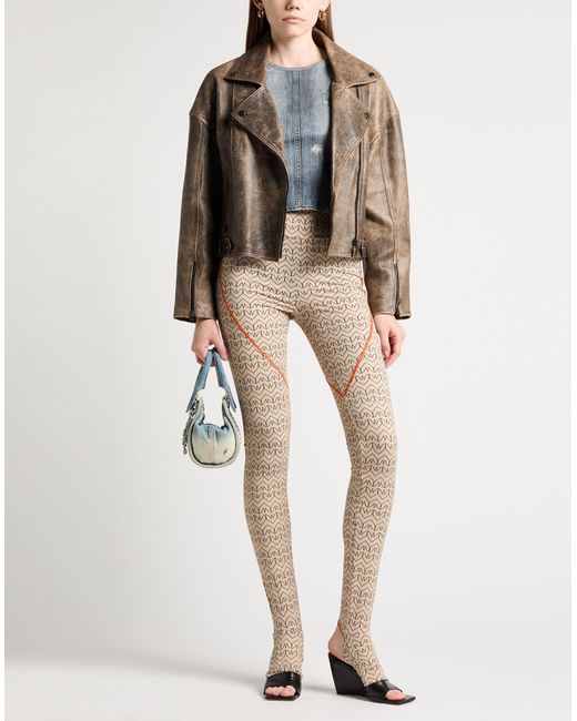 Patrizia Pepe Natural Leggings