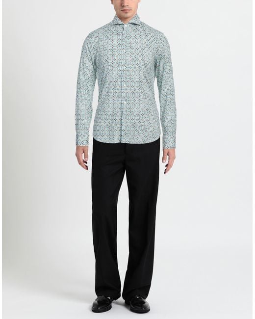 Camicia di Fedeli in Blue da Uomo