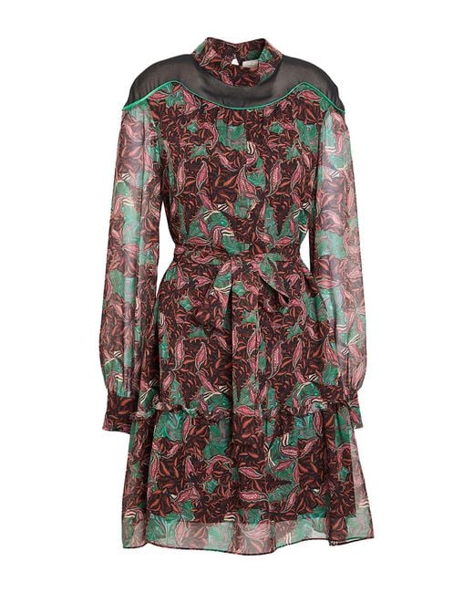 Saloni Black Mini Dress