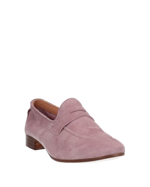 Pollini Purple Loafers
