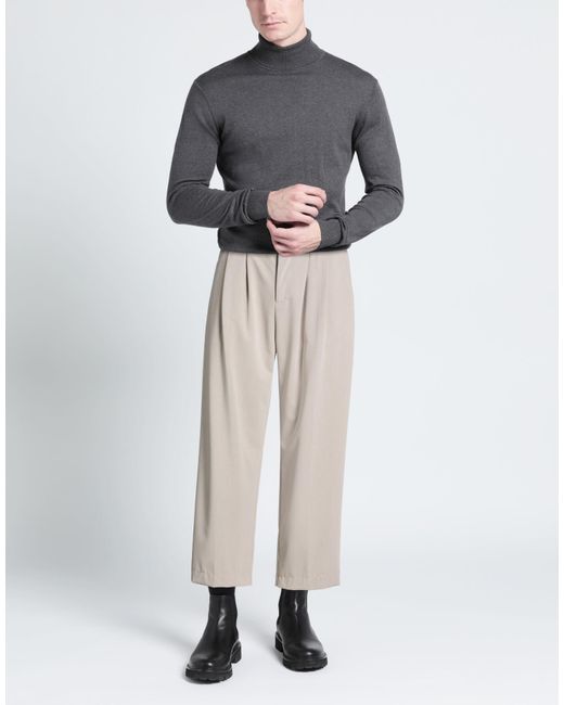gavroche paris White Pants Polyester, Viscose, Elastane for men