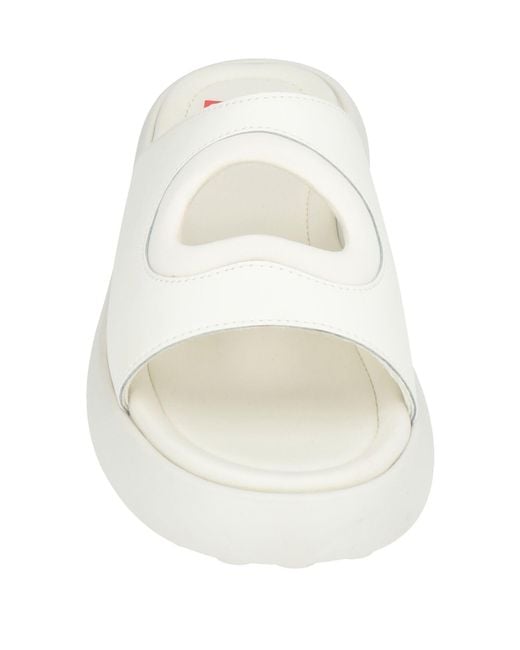 Camper White Sandals for men