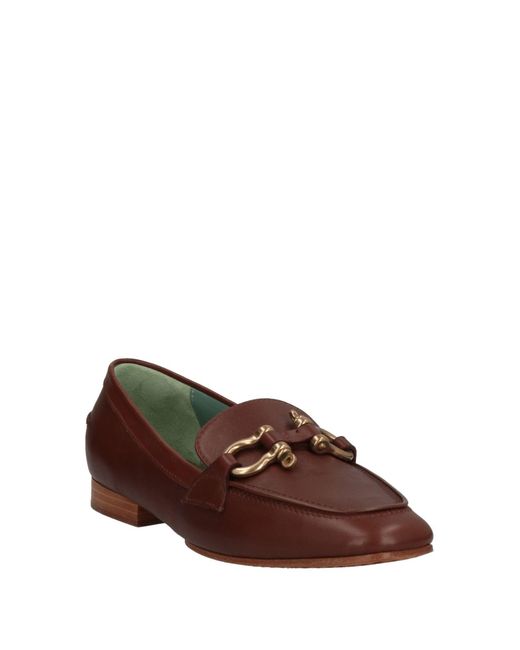 Paola D'arcano Brown Loafer