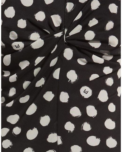 Liu Jo Black Top Polyester, Elastane