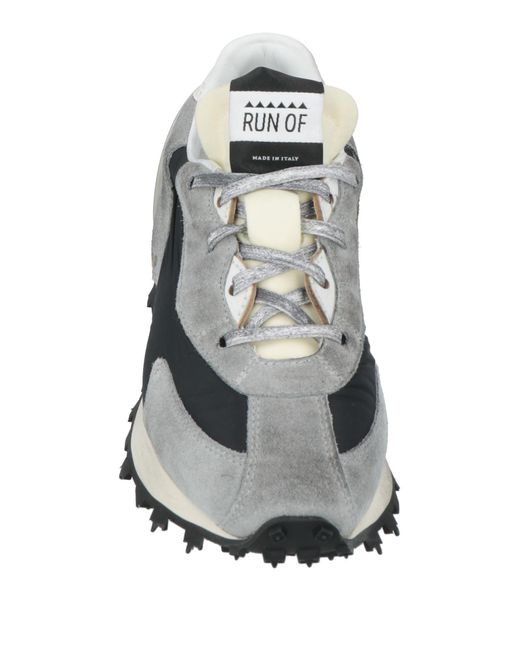 RUN OF Gray Sneakers