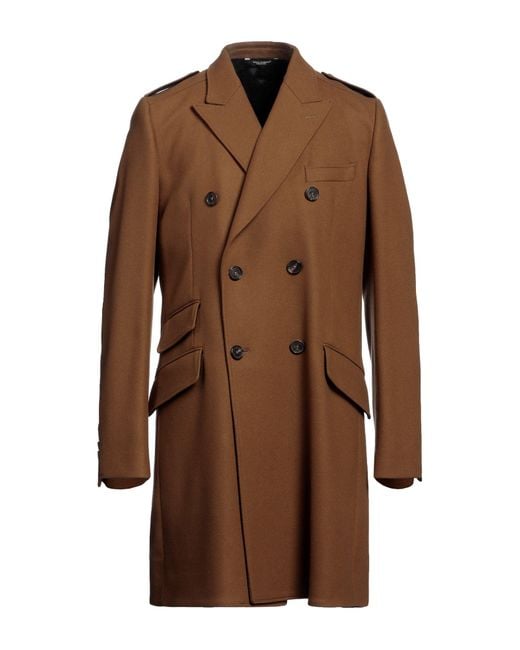 Abrigo Dolce & Gabbana de hombre de color Brown
