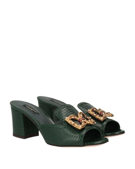 Sandalias Dolce & Gabbana de color Green