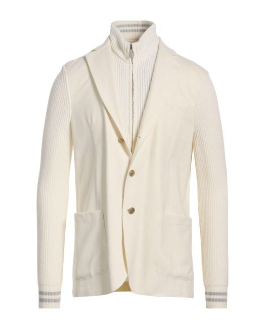 Eleventy White Blazer for men