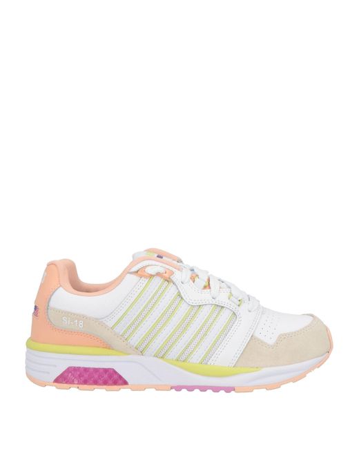 K-swiss White Sneakers Leather