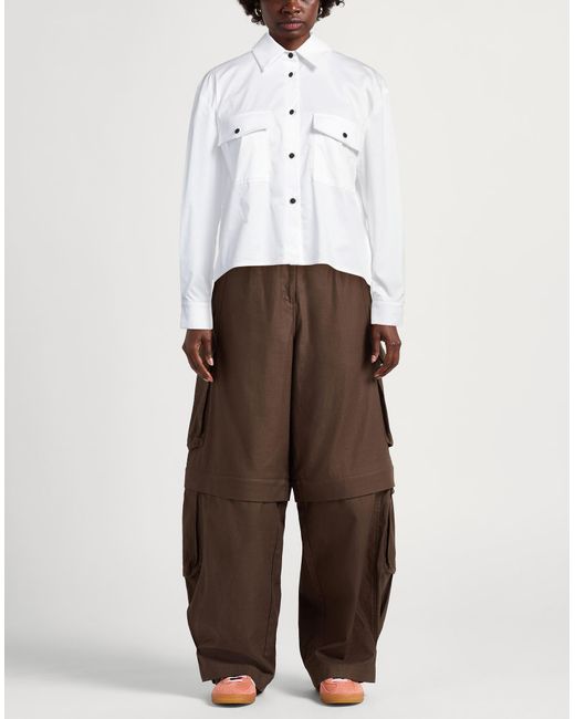 Jijil White Shirt Cotton, Polyamide, Elastane