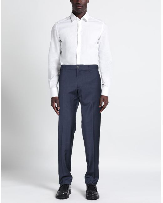 Emporio Armani Blue Trouser for men