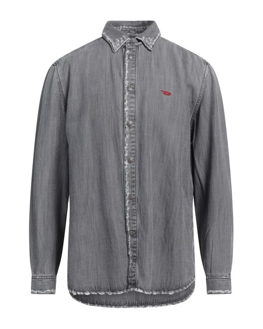 Camicia Jeans di DIESEL in Gray da Uomo
