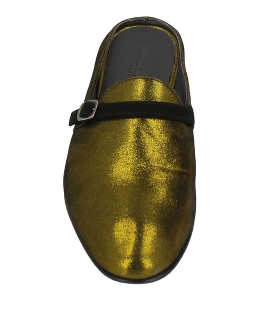 Pantanetti Green Mules & Clogs