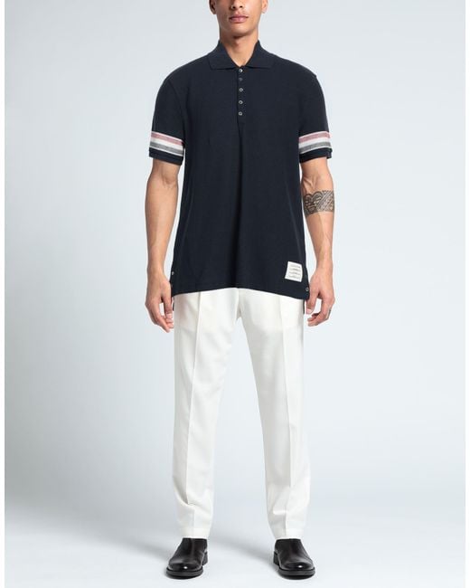 Polo Thom Browne de hombre de color Blue