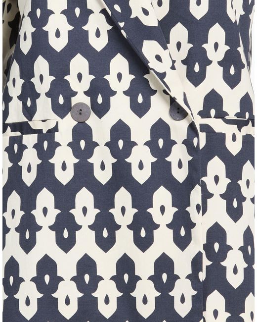 Niu White Blazer Cotton, Elastane