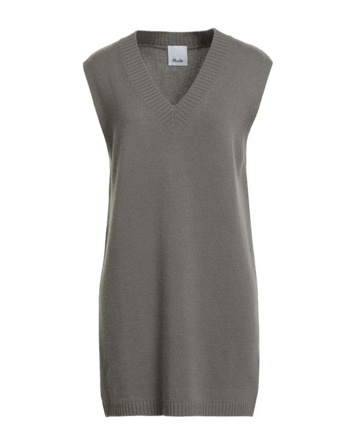 Pullover Allude de color Gray