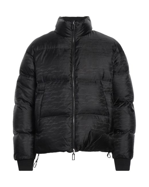 Emporio Armani Black Puffer for men