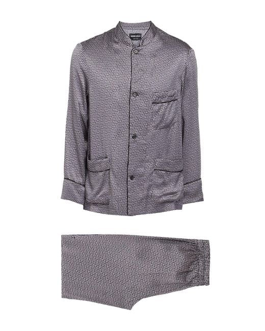 Giorgio Armani Gray Sleepwear for men