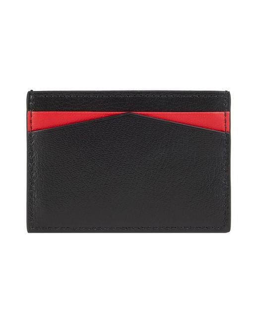 McQueen Black Cardholder