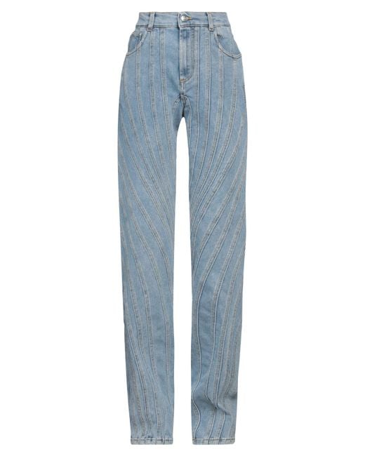 Mugler Blue Jeans