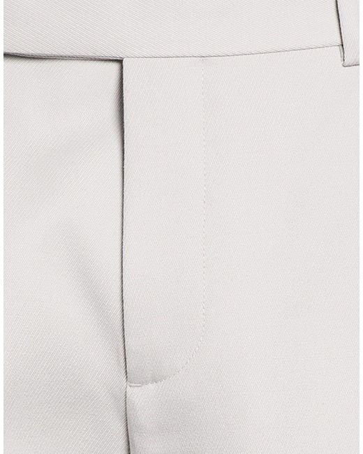 Dior Gray Light Pants Wool for men