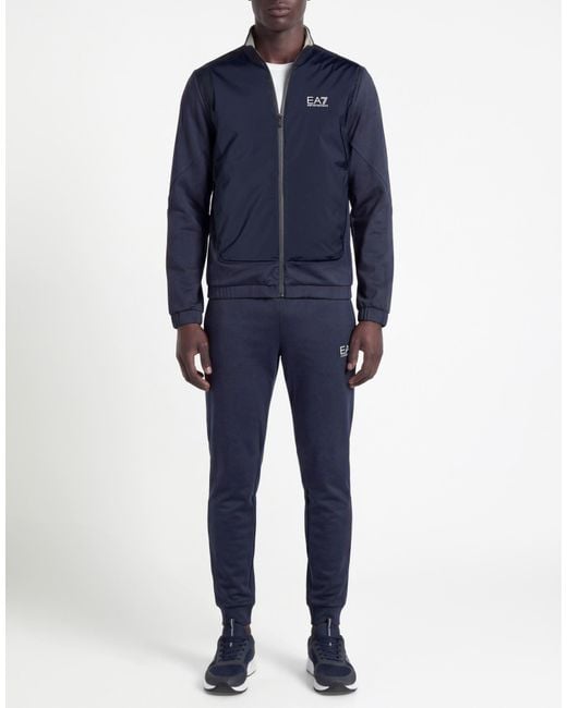 EA7 Blue Jacket for men
