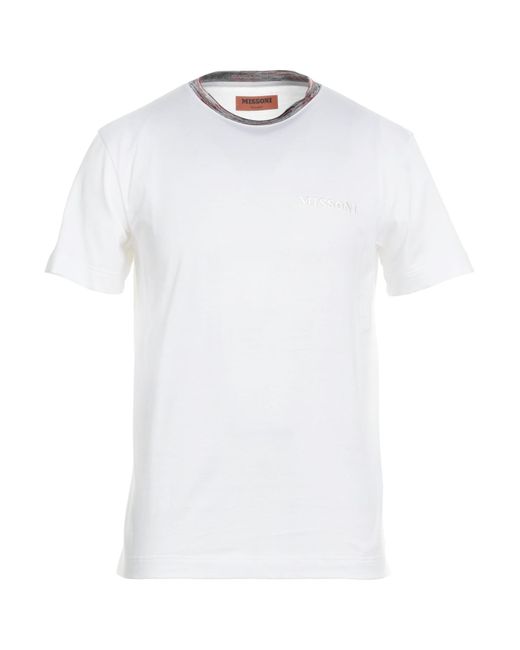 Camiseta Missoni de hombre de color White