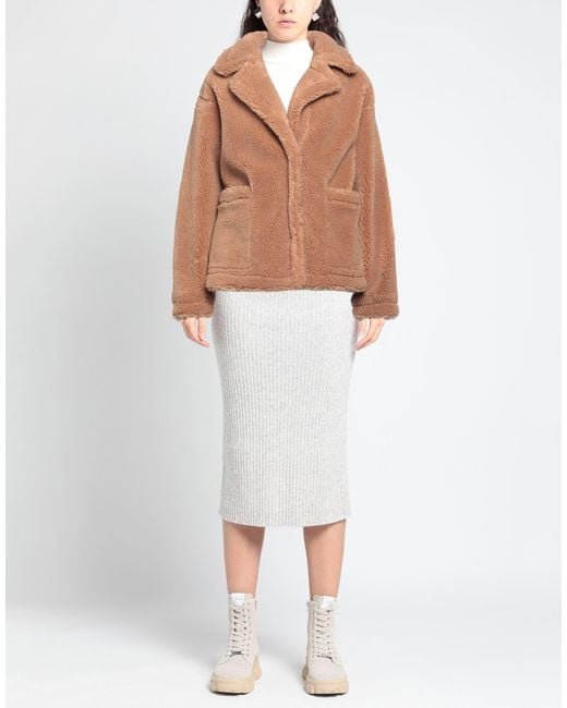 Stand Studio Brown Shearling & Teddy