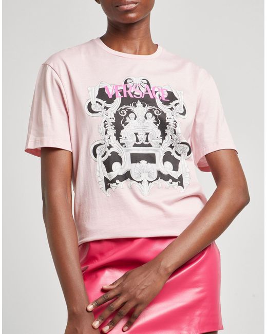 Camiseta Versace de color Pink